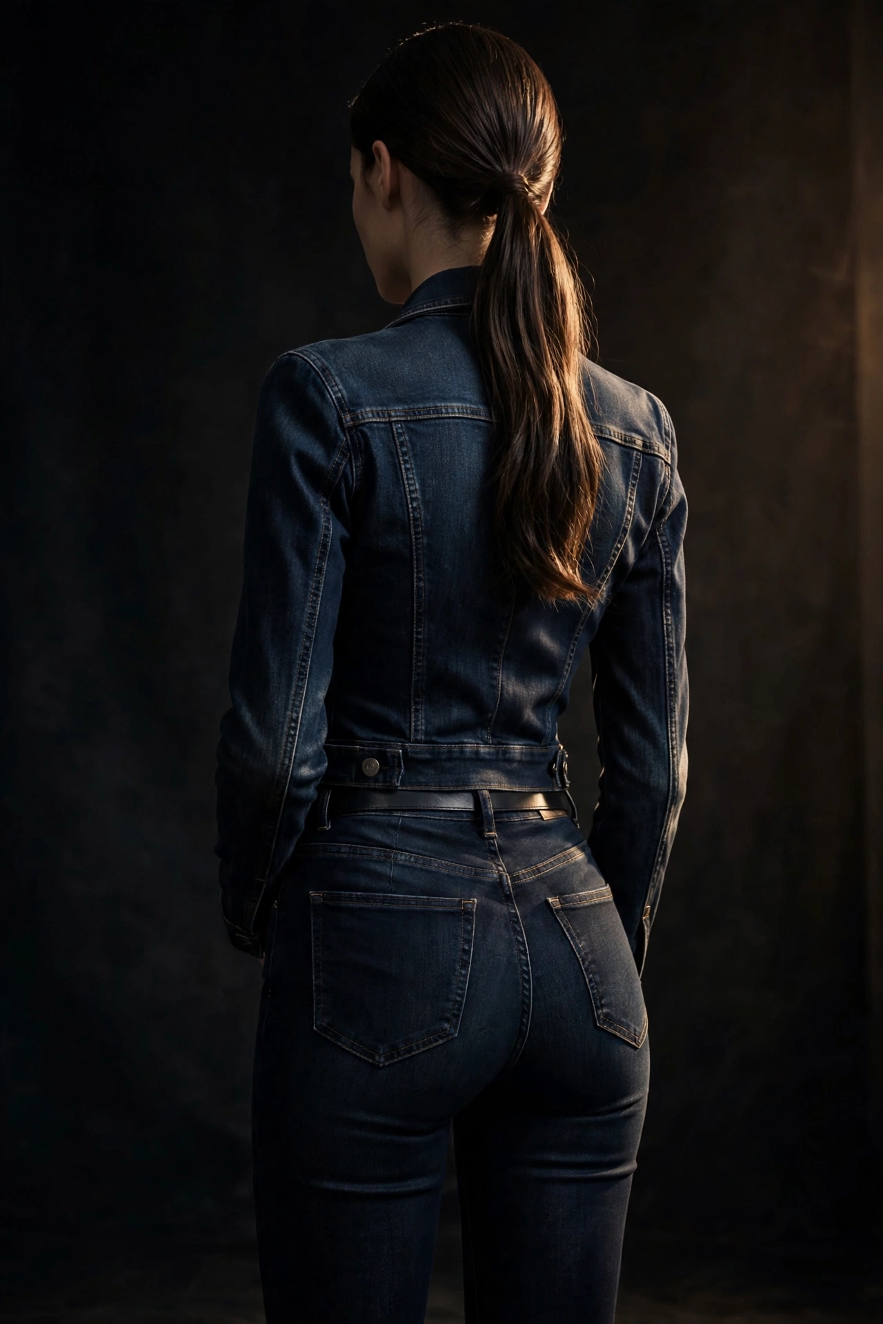 Abstract art print: Denim Campaign
